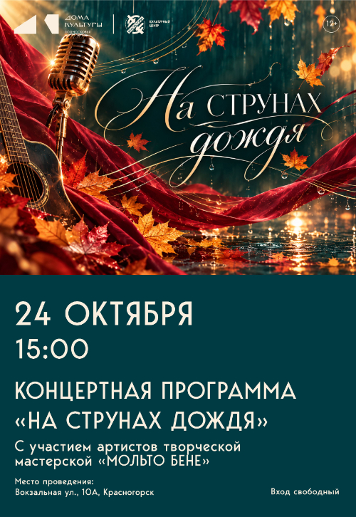 Концертная программа «На струнах дождя»