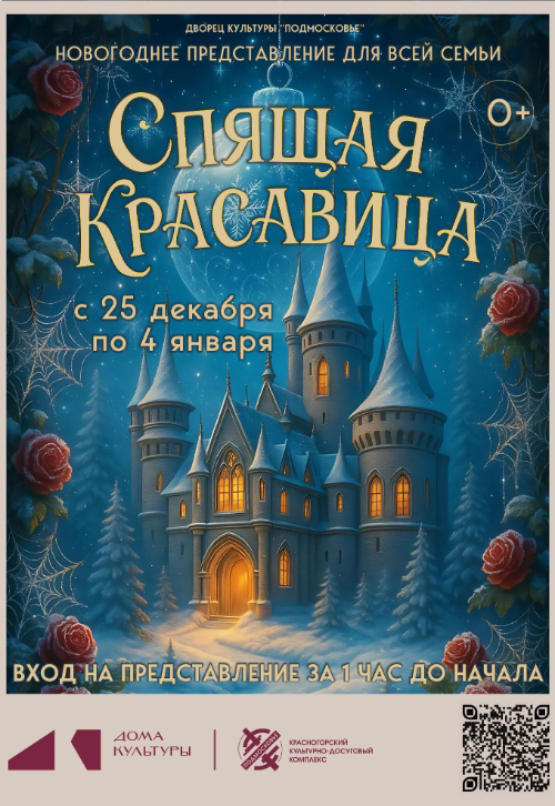 Новогоднее представление для всей семьи «Спящая Красавица»